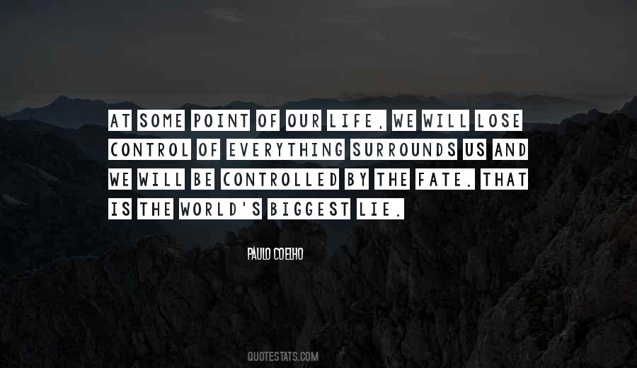 Quotes About Life And Control #32192