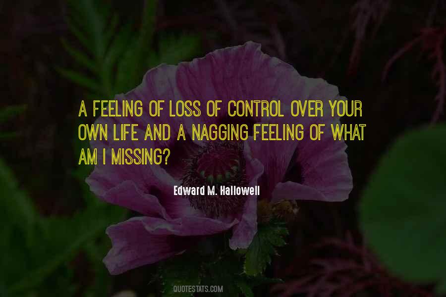 Quotes About Life And Control #33315