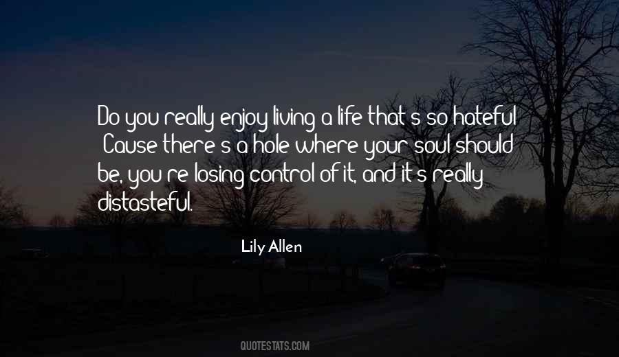 Quotes About Life And Control #66842