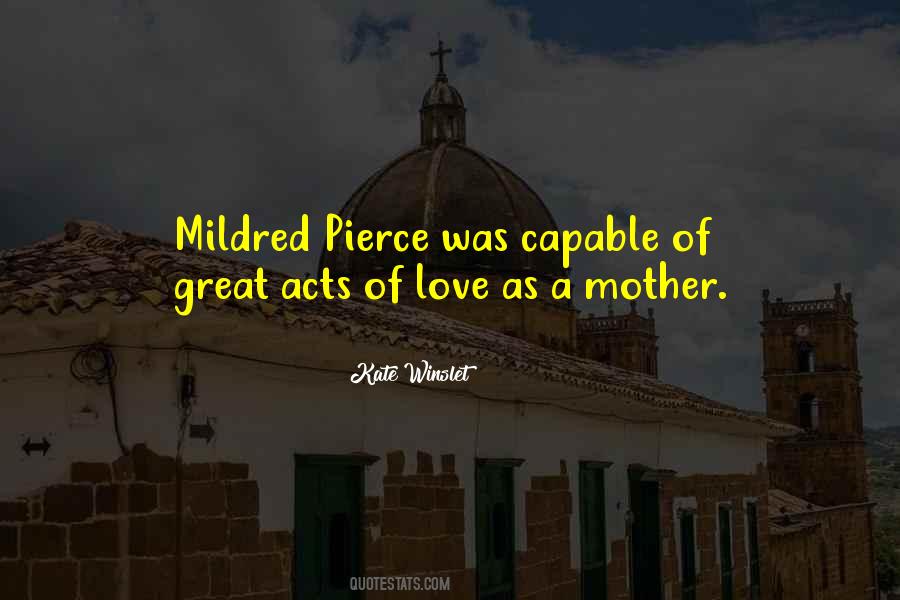 Quotes About Mildred #175973