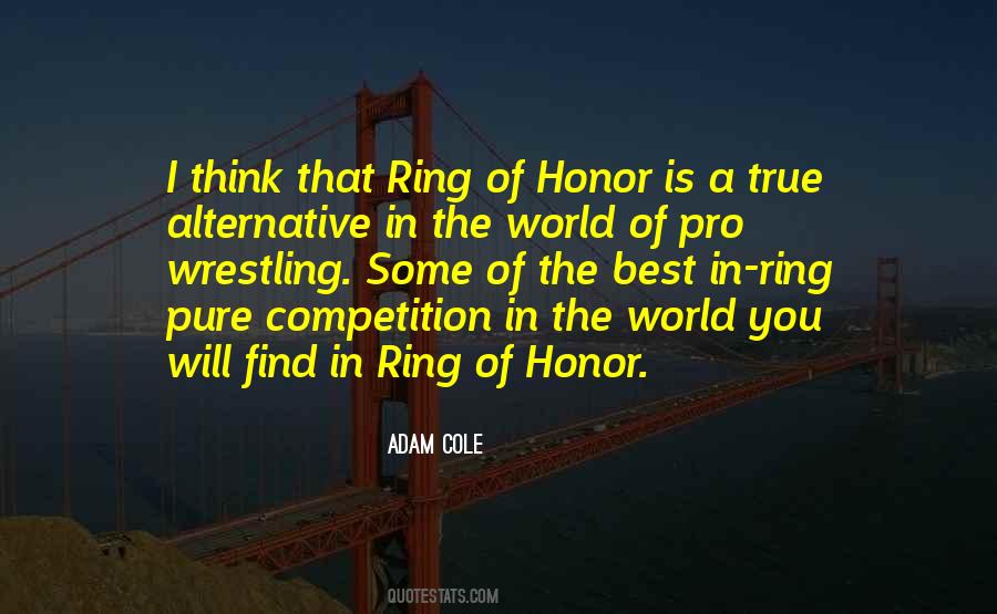 Quotes About Honor #1611646