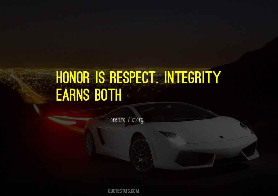 Quotes About Honor #1850490