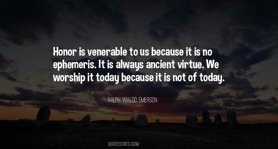 Quotes About Honor #1862671