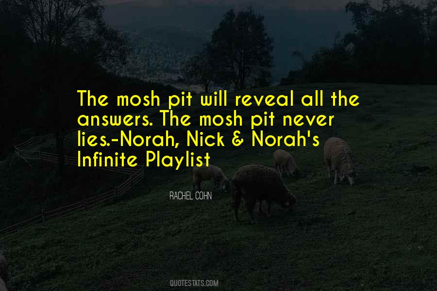Nick Norah Infinite Playlist Quotes #53867