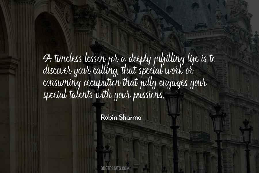 Quotes About Your Life Calling #183772