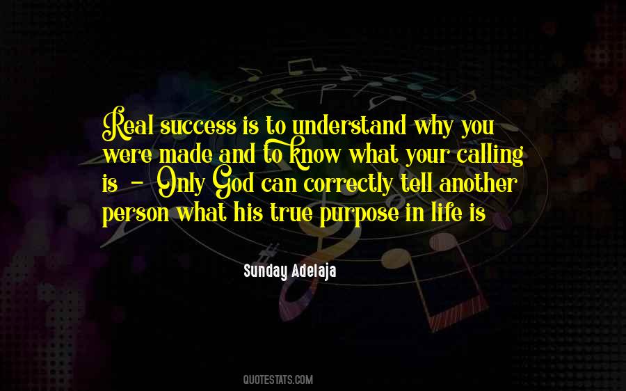 Quotes About Your Life Calling #249225