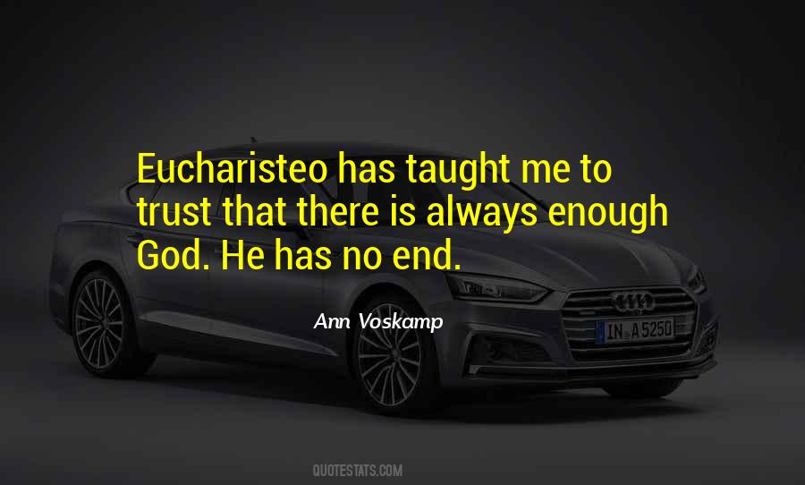Quotes About Eucharisteo #592670
