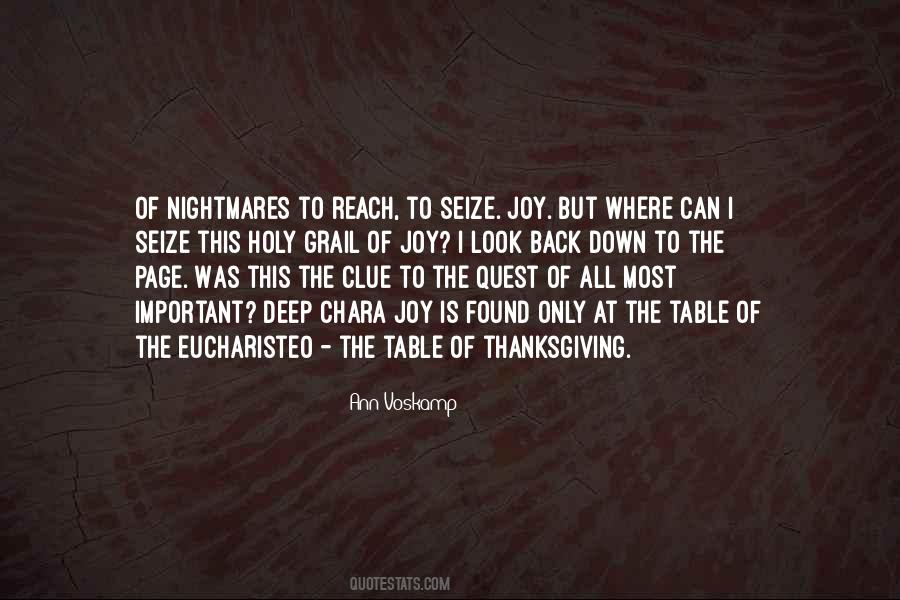 Quotes About Eucharisteo #74495