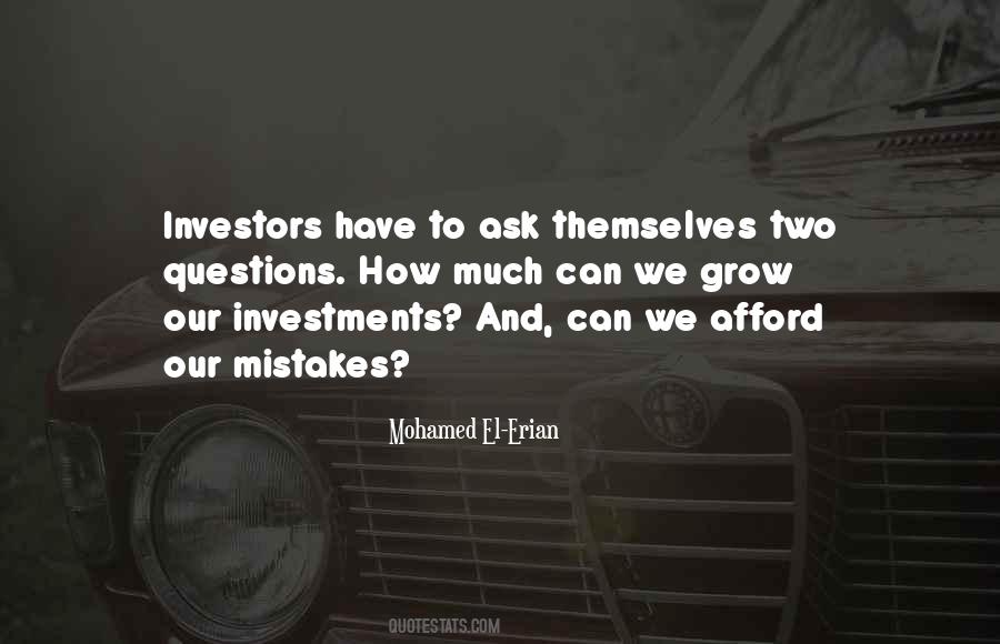 Quotes About Investors #1032586