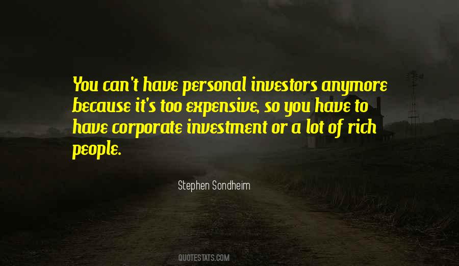 Quotes About Investors #1258843