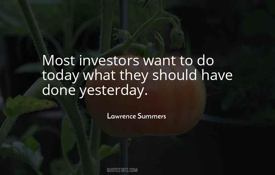 Quotes About Investors #1409478