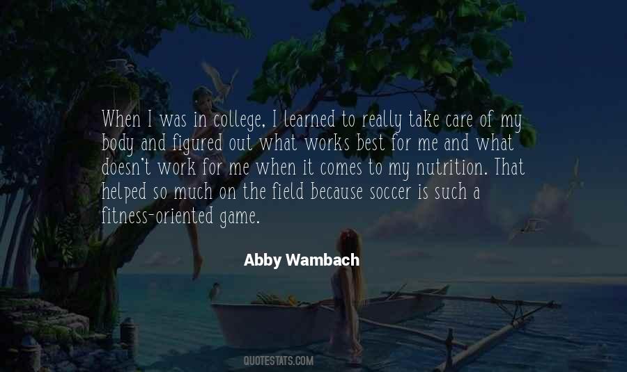 Quotes About Body Fitness #434564