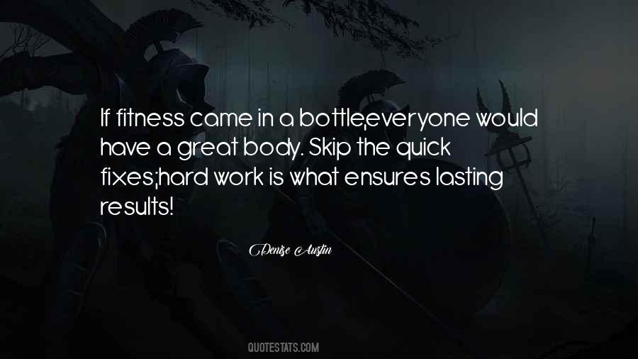 Quotes About Body Fitness #556040
