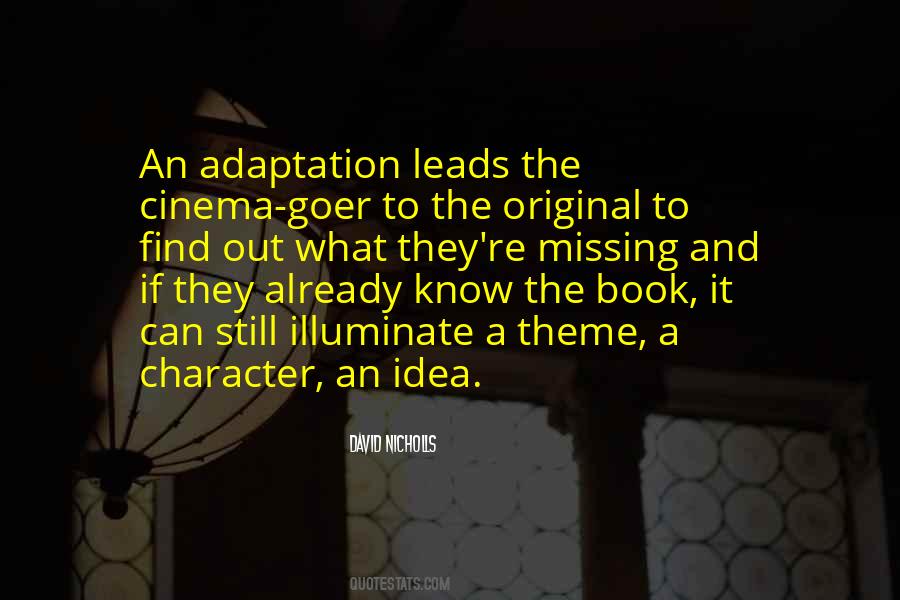 Quotes About Adaptation #1080550