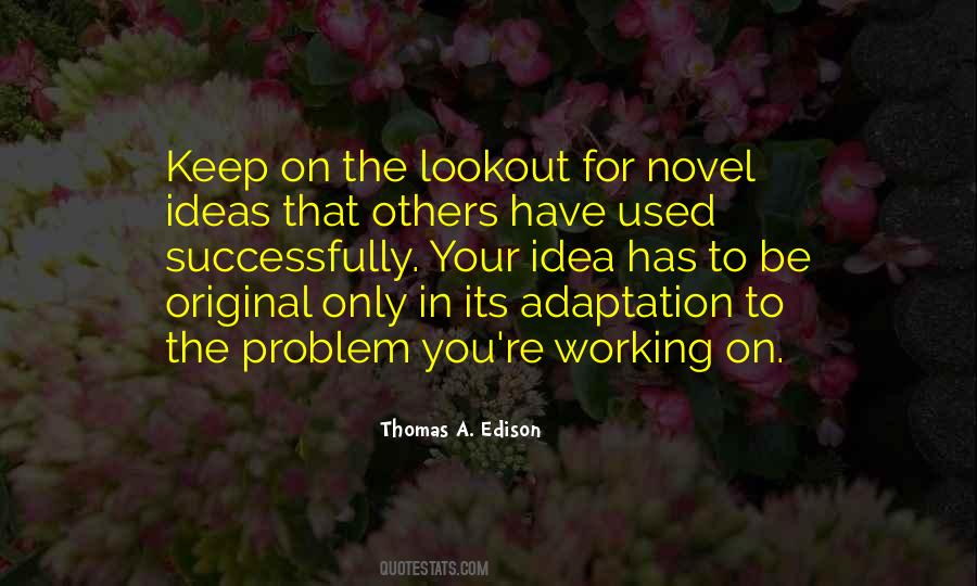 Quotes About Adaptation #1118784