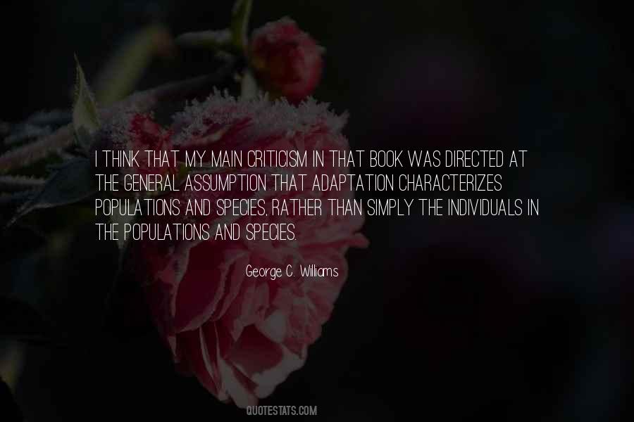 Quotes About Adaptation #43919 Quotes About Adaptation #43919