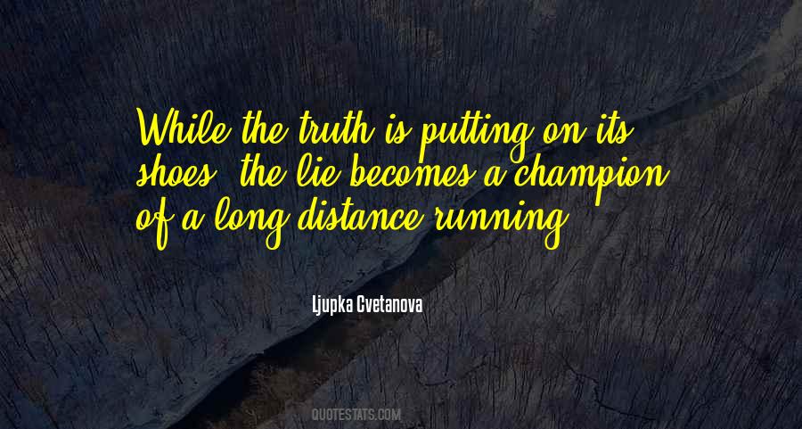 Quotes About Long Distance Running #939266