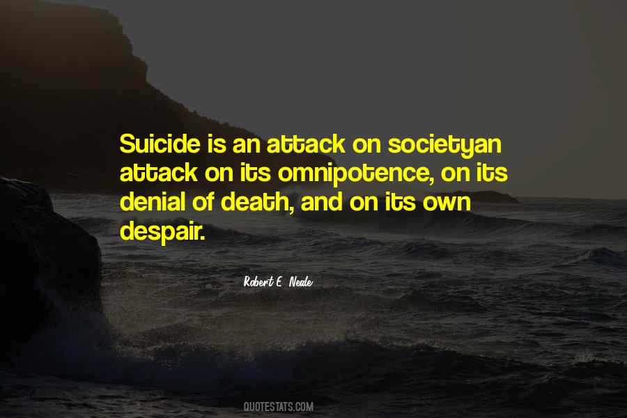 Society Denial Quotes #748093