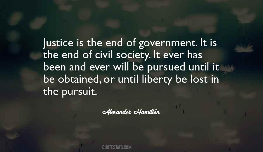 Quotes About Pursuit Of Justice #1804022