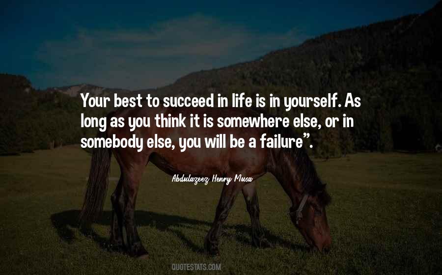 Quotes About Yourself In Life #39815