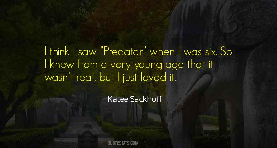 Sackhoff Quotes #932183