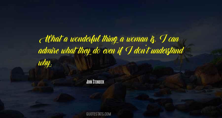 Quotes About A Wonderful Woman #1573158