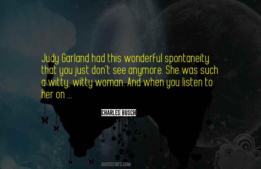 Quotes About A Wonderful Woman #764288
