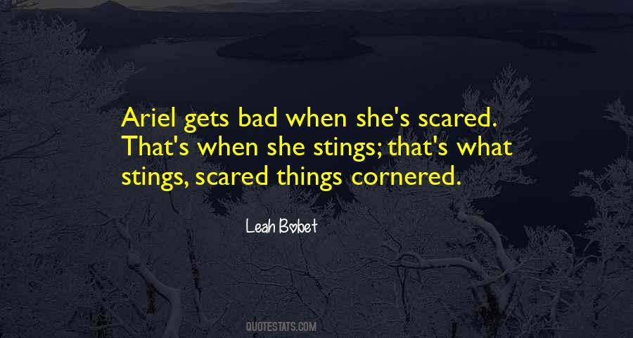 Cornered Me Quotes #291381