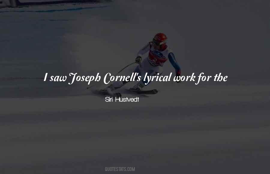 Quotes About Cornell #275491