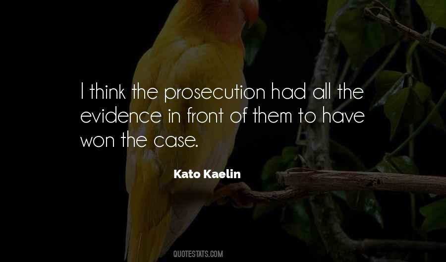 Quotes About Prosecution #289125