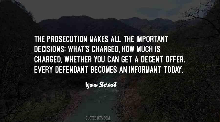 Quotes About Prosecution #471037