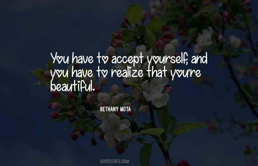 Quotes About Accepting Yourself #619042