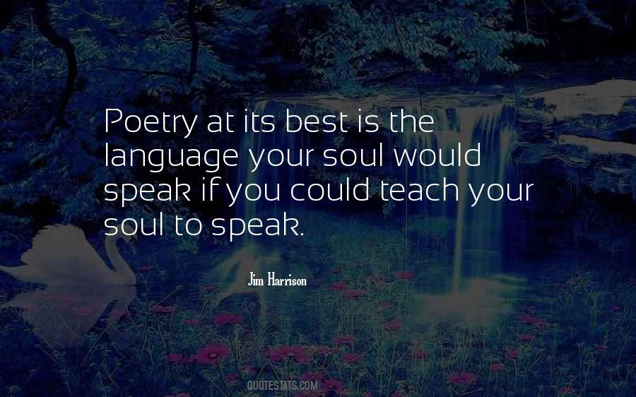 You Teach Best Quotes #1626221