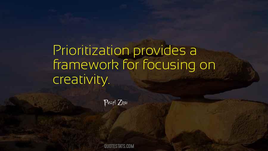 Quotes About Prioritization #240655