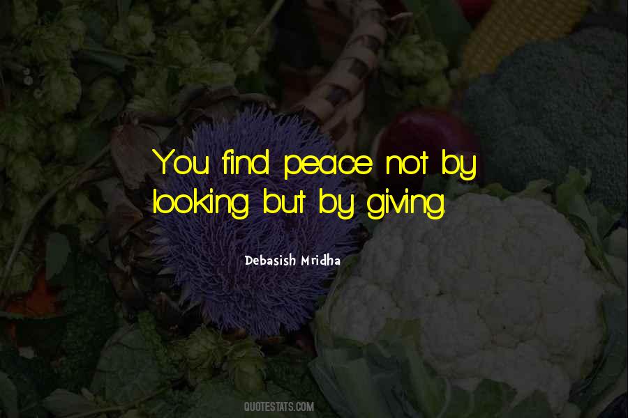 Find Peace Quotes #1102986