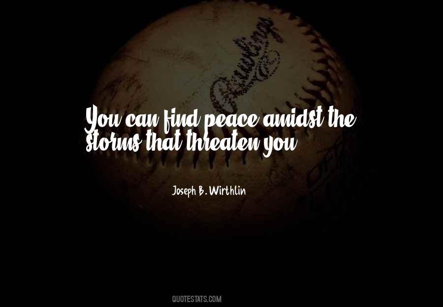 Find Peace Quotes #1272211