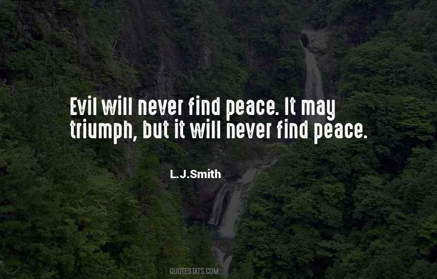 Find Peace Quotes #1480761