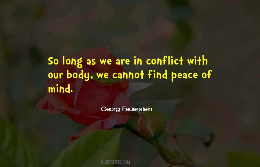 Find Peace Quotes #1835696