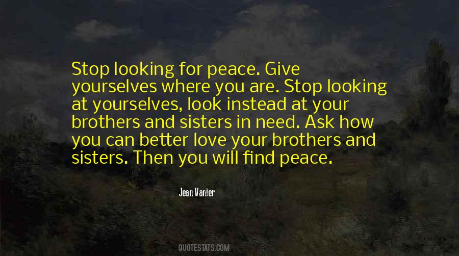 Find Peace Quotes #1853640