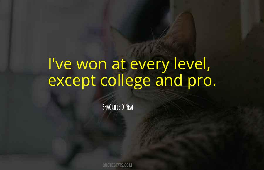 Quotes About O Level #407506