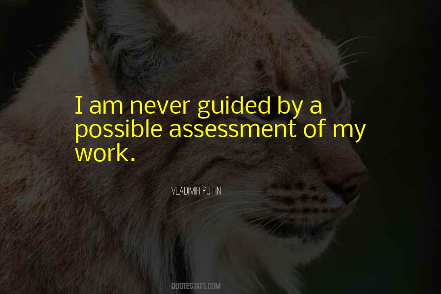 Quotes About Assessment #230379