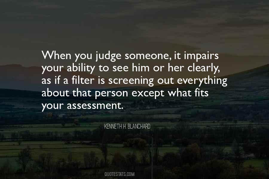 Quotes About Assessment #824356