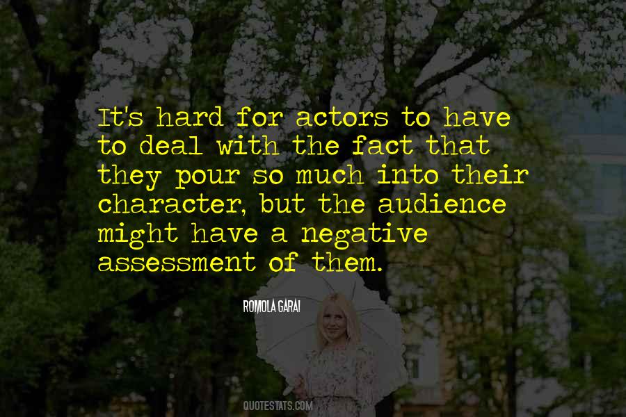 Quotes About Assessment #898635