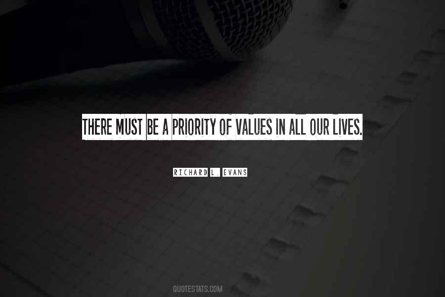 Quotes About Priorities In Life #1391230