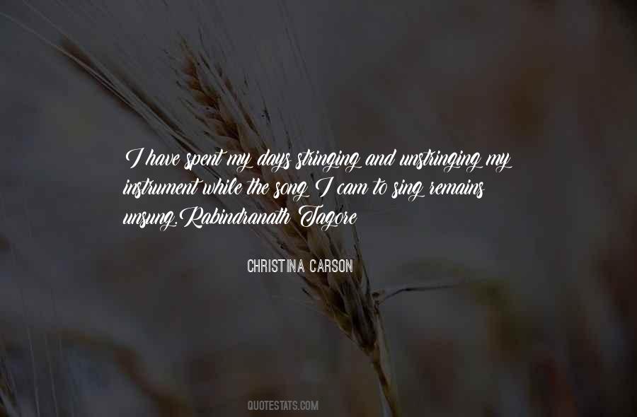 Unsung Song Quotes #140590