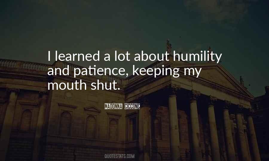 Patience I Quotes #125620