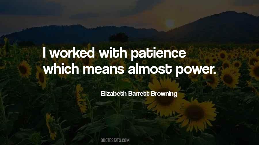 Patience I Quotes #126304
