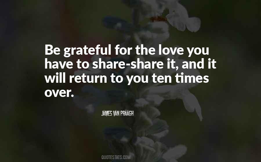 Quotes About Grateful Love #466448