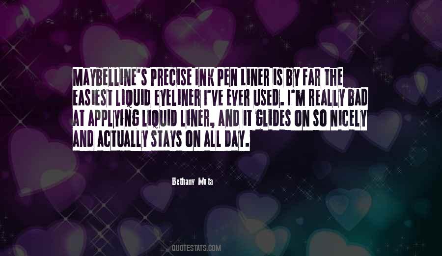 Quotes About Too Much Eyeliner #211734