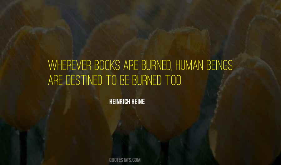 Book Burned Quotes #1404244